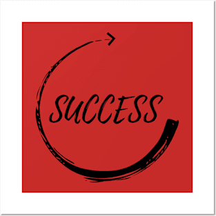 Success design Posters and Art